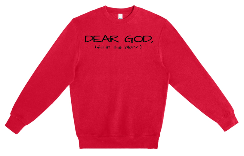 DEAR GOD T- SHIRT