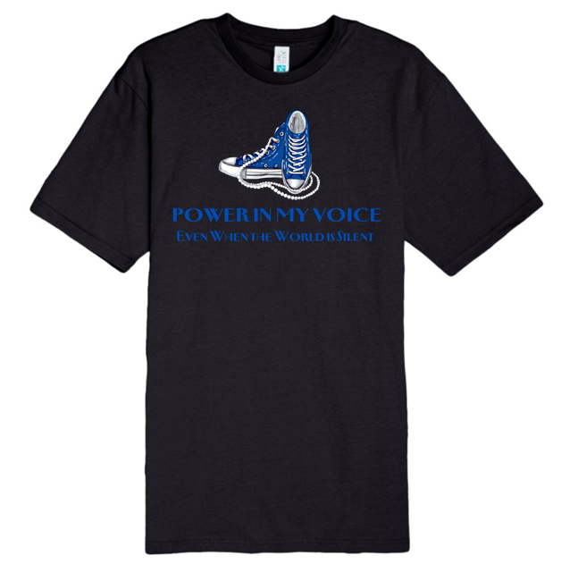 POWER IN MY VOICE  T- SHIRT